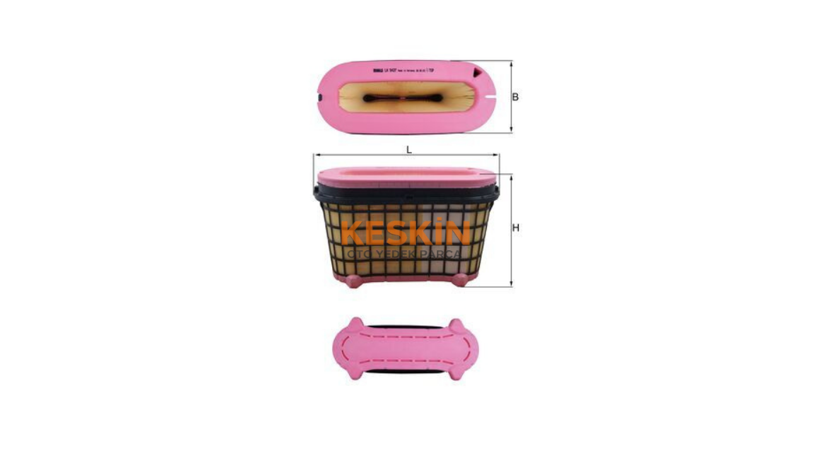 MERCEDES AROCS ACTROS HAVA FİLTRESİ MAHLE