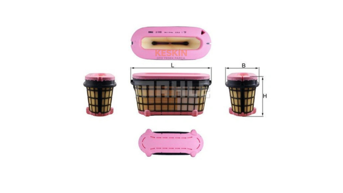 MERCEDES ACTROS AROCS HAVA FİLTRESİ MAHLE LX5438